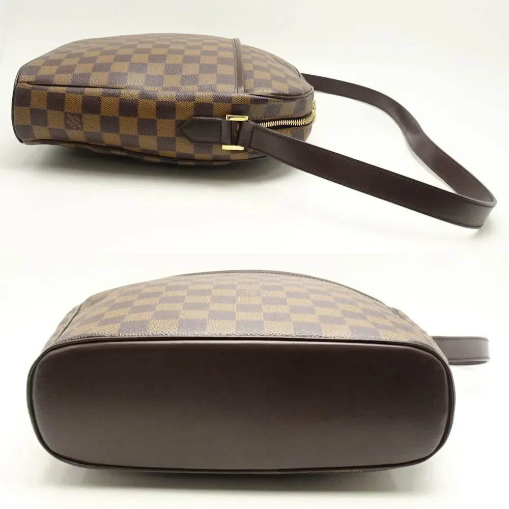Louis Vuitton Damier Ipanema GM Ebene Shoulder Bag